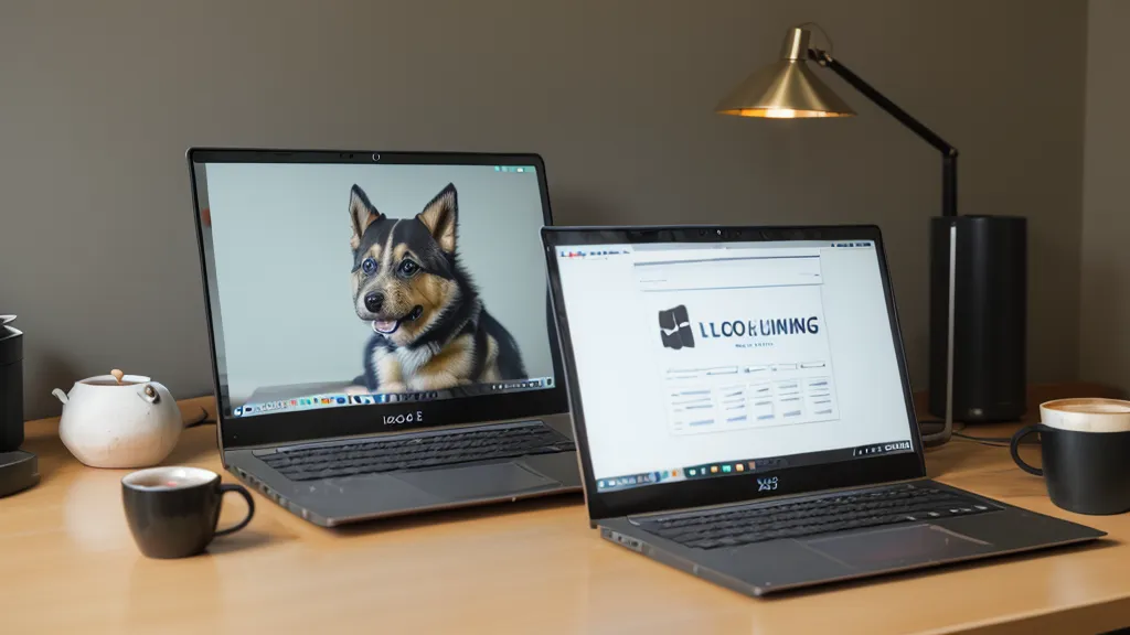 Notizen zum Online-Welpenkurs am Laptop – Hundetrainer Tipps für Anfänger zum Nachschlagen